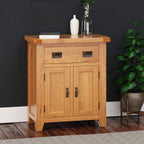 Cambridge Oak Small 1 Drawer 2 Door Sideboard