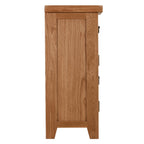 Cambridge Oak Small 1 Drawer 2 Door Sideboard