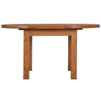 Cambridge Oak Round Extending Dining Table (1.1 m-1.5 m)