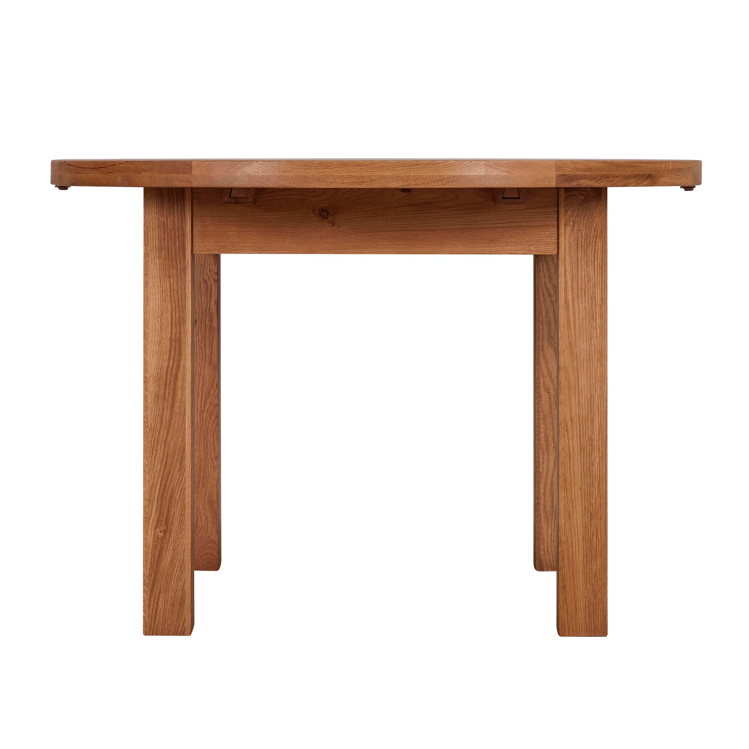 Cambridge Oak Round Extending Dining Table (1.1 m-1.5 m)