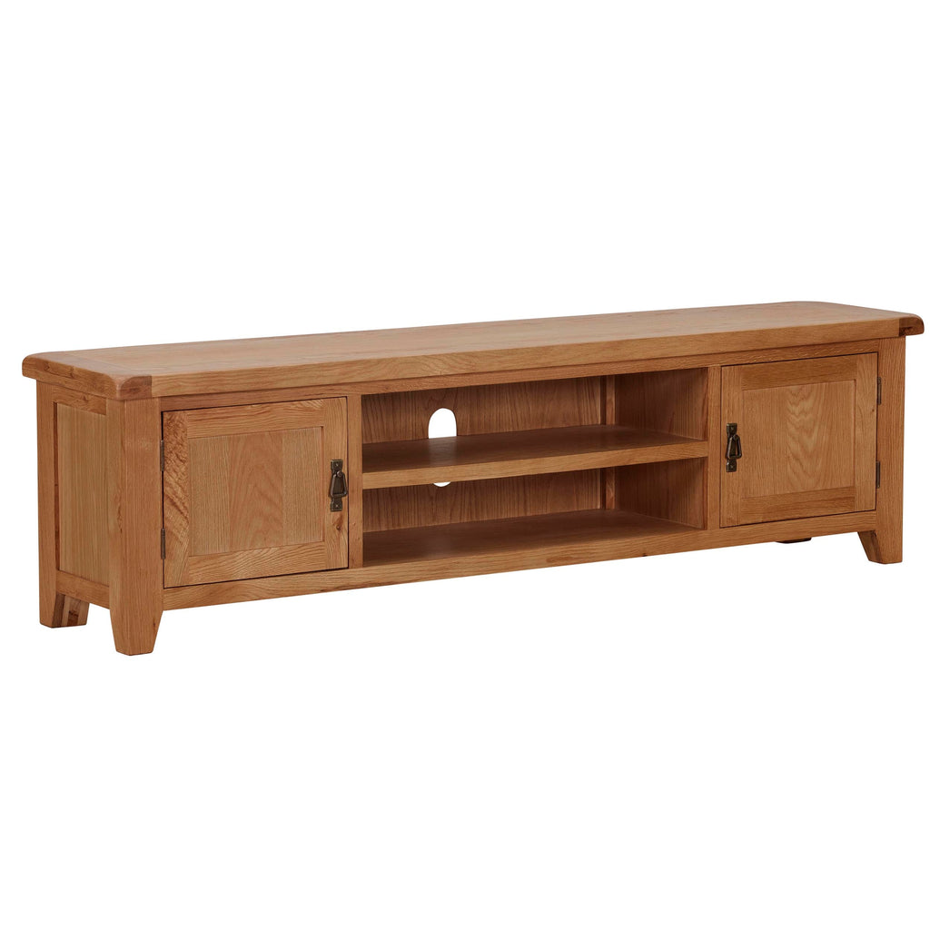 Cambridge Oak Extra Large TV Unit