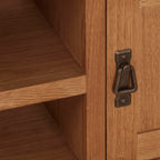 Cambridge Oak Large TV Unit