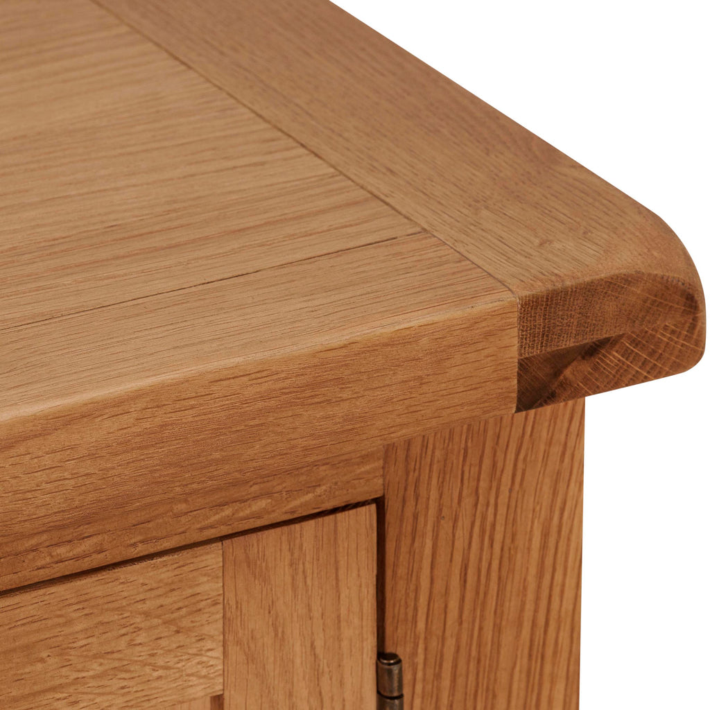 Cambridge Oak Large TV Unit