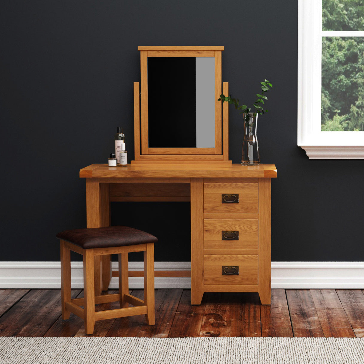 Cambridge Oak Dressing Table