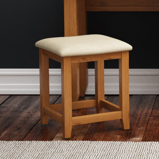 Cambridge Oak Dressing Table Stool