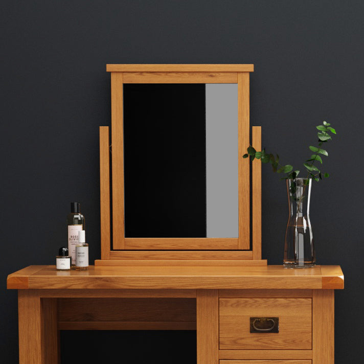 Cambridge Oak Dressing Mirror