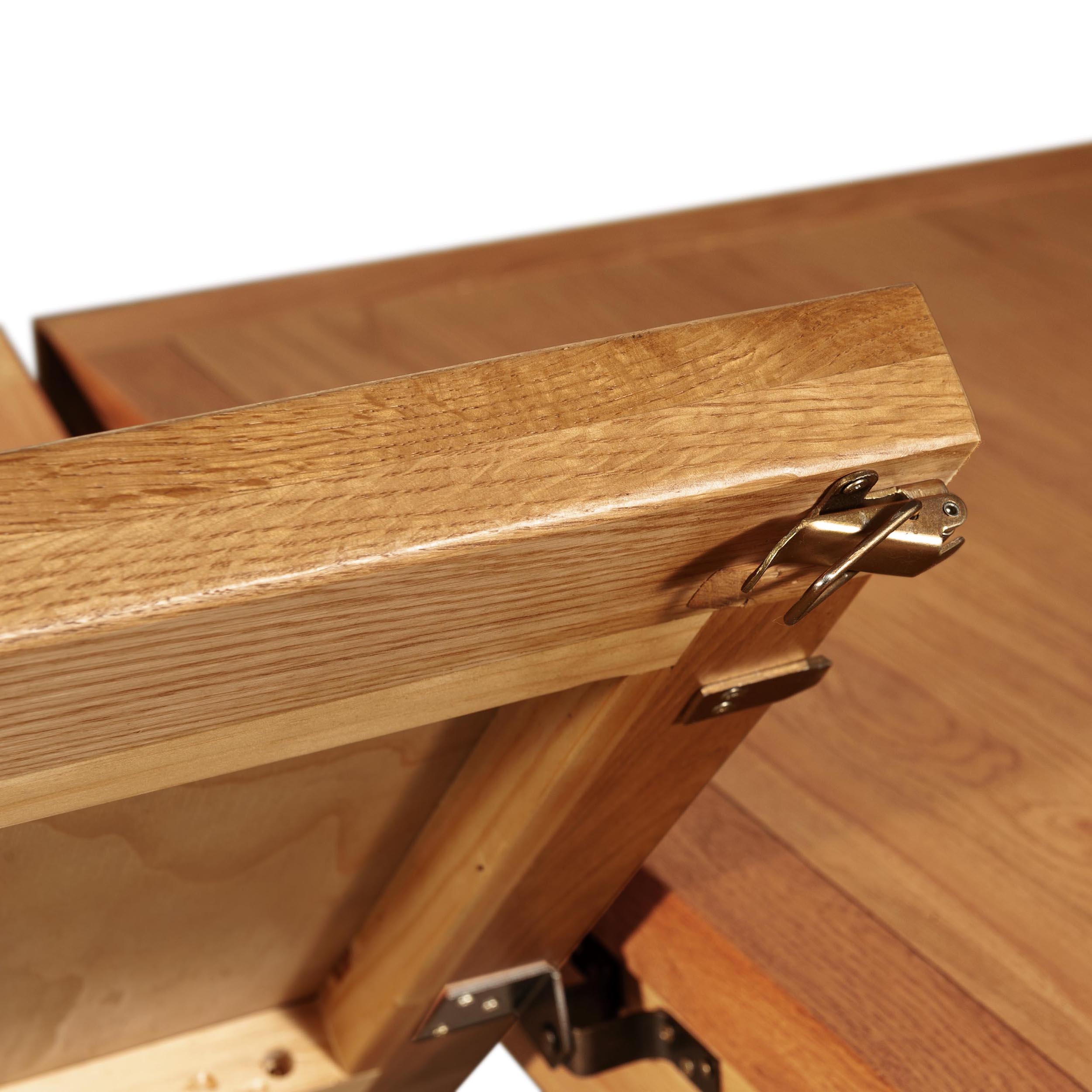 Cambridge Oak Large Extending Dining Table (1.8 m-2.3 m)