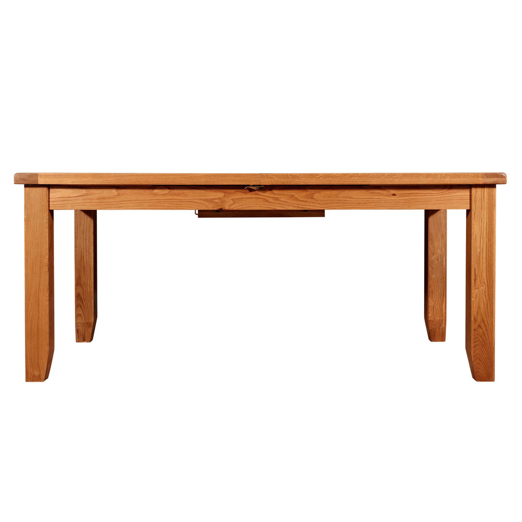 Cambridge Oak Large Extending Dining Table (1.8 m-2.3 m)