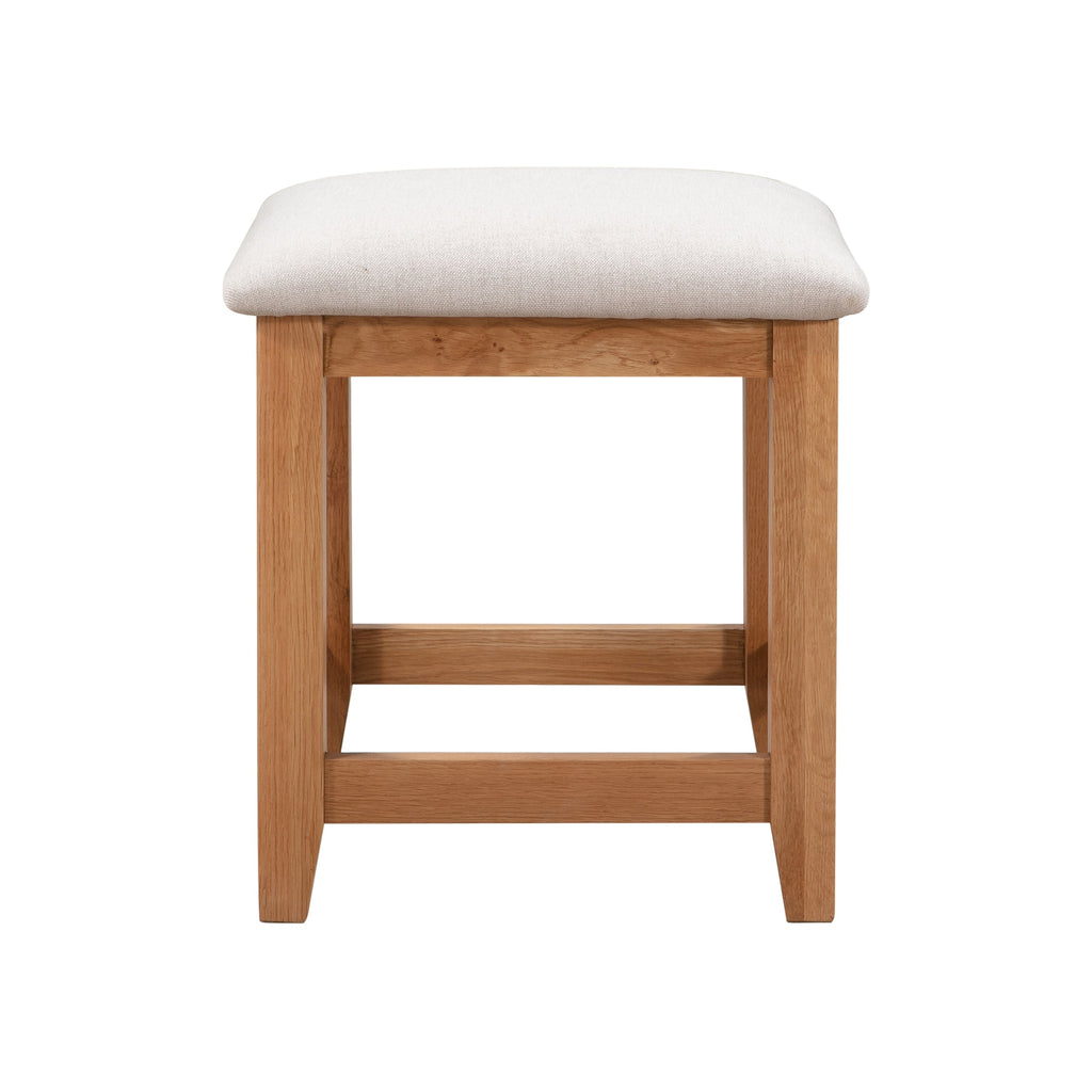 Cambridge Oak Dressing Table Stool
