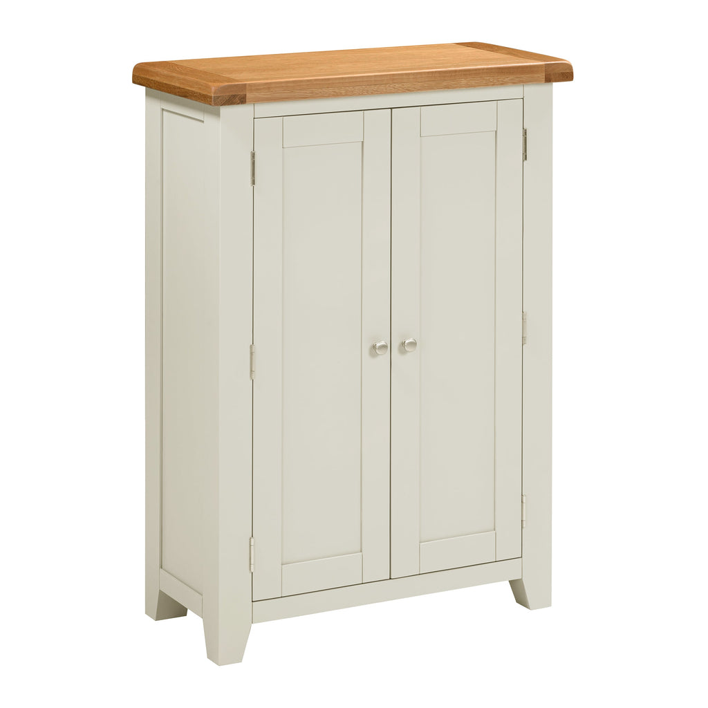 Cambridge Classic Cream Painted Oak Large Shoe Cupboard