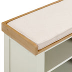 Cambridge Classic Cream Painted Oak Open Shoe Storage Bench