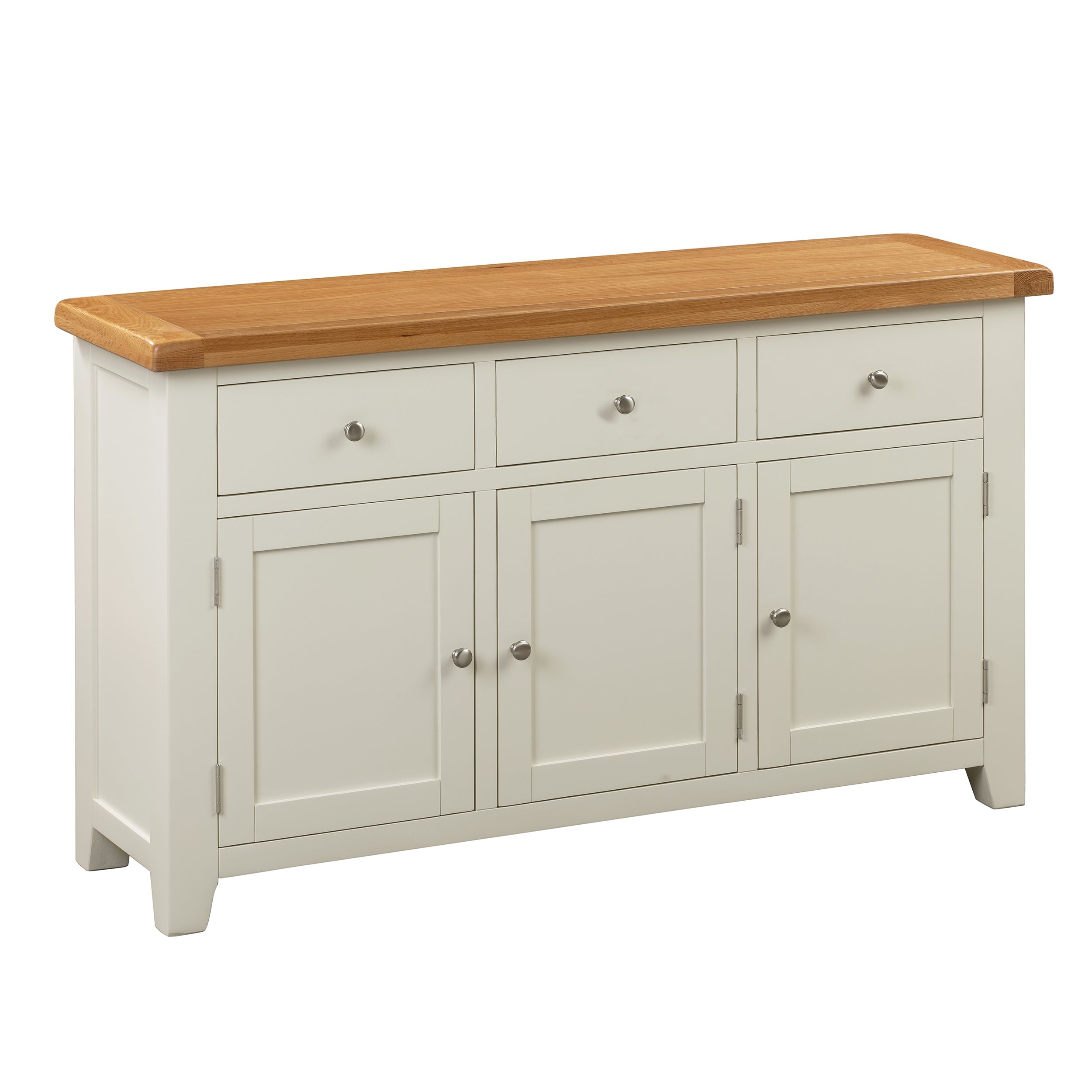 Cambridge Classic Cream Painted Oak Large Sideboard