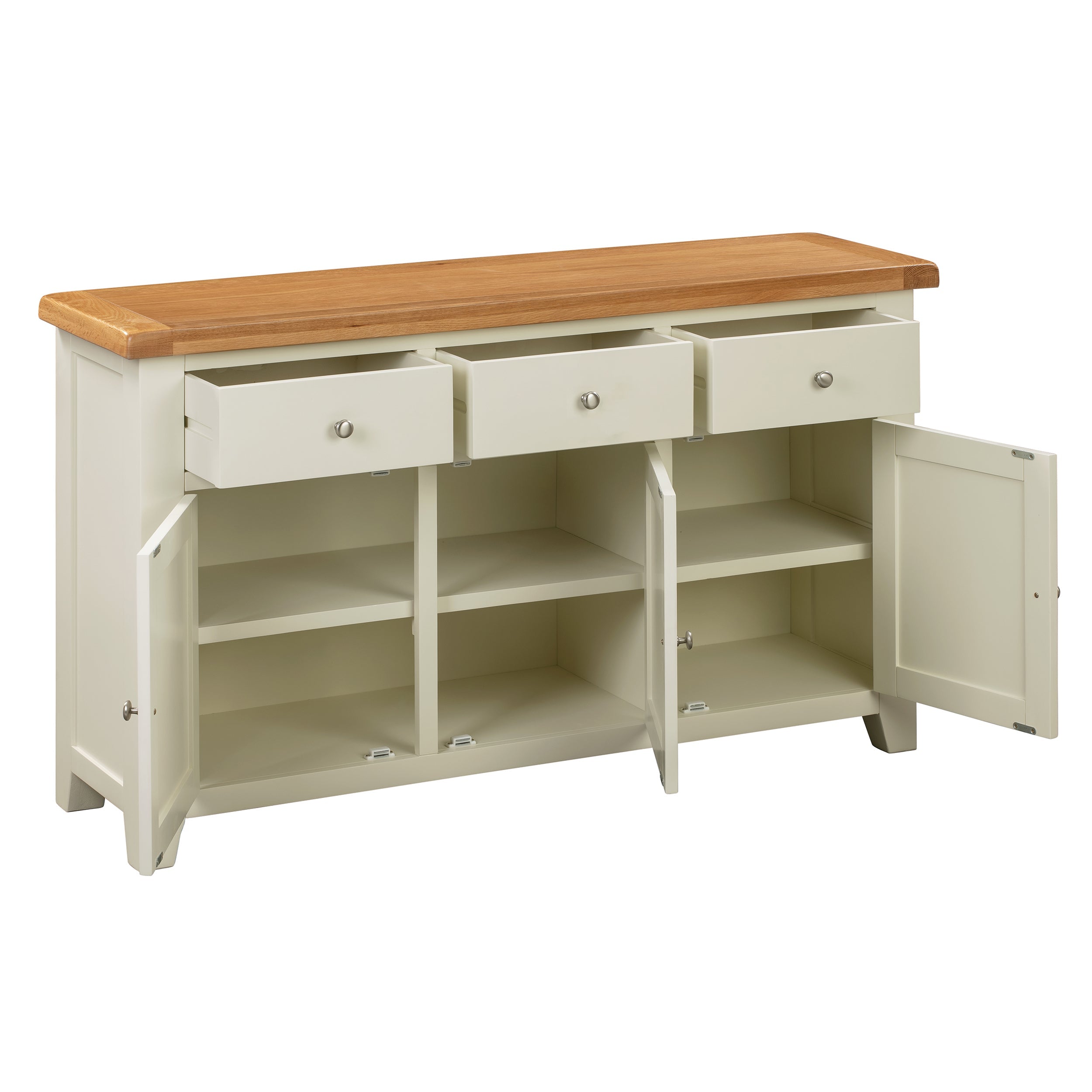 Cambridge Classic Cream Painted Oak Large Sideboard