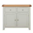 Cambridge Grey Painted Oak 2 Door 2 Drawer Sideboard