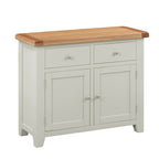 Cambridge Grey Painted Oak 2 Door 2 Drawer Sideboard