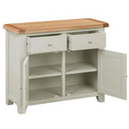 Cambridge Grey Painted Oak 2 Door 2 Drawer Sideboard