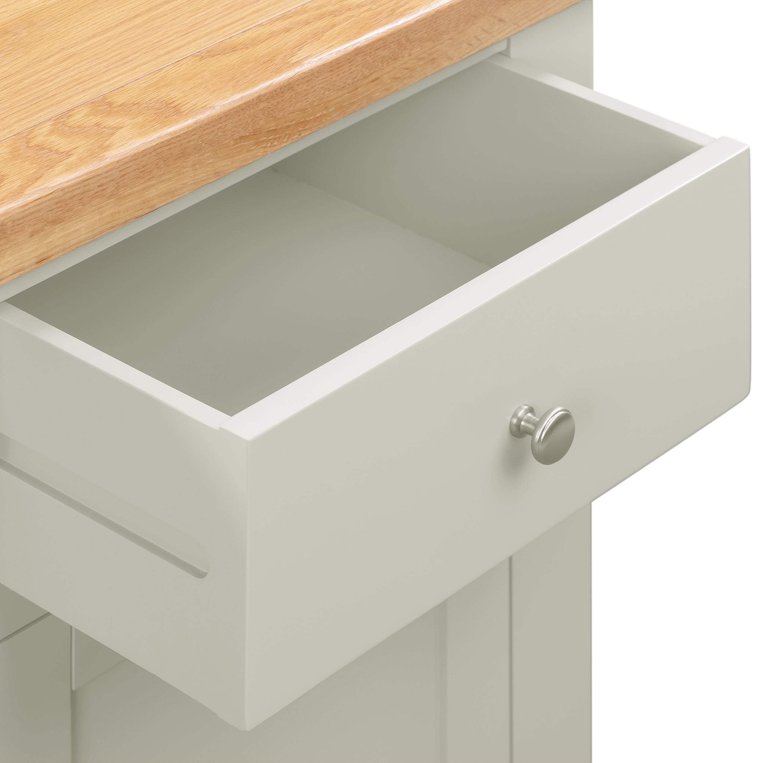 Cambridge Grey Painted Oak 2 Door 2 Drawer Sideboard