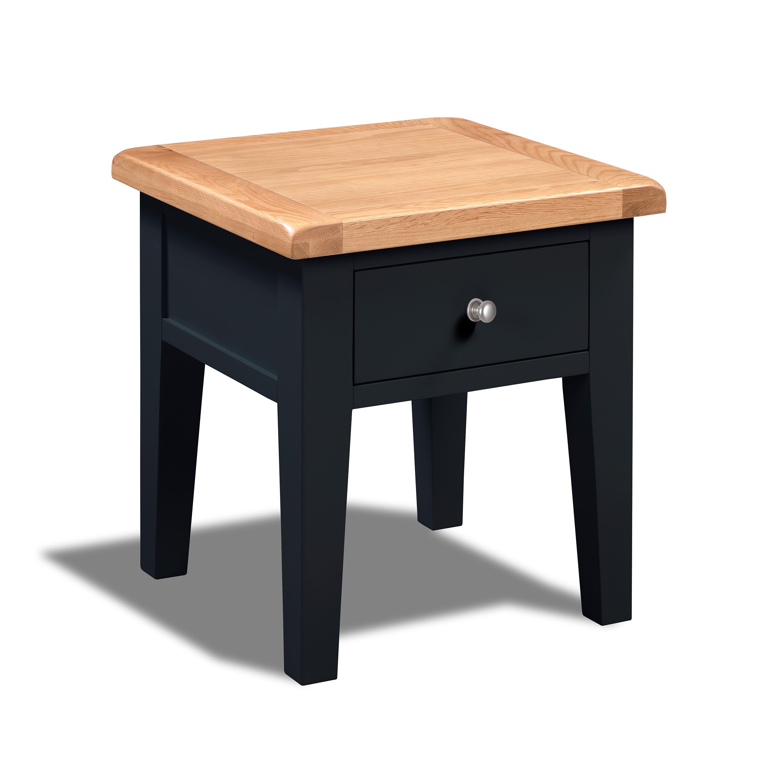 Chatsworth Blue Painted Oak Side Table- Grade B