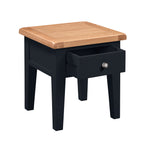 Chatsworth Blue Painted Oak Side Table- Grade B