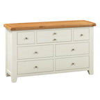 Cambridge Classic Cream Painted Oak 3 Over 4 Chest Of Drawers