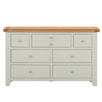 Cambridge Grey Painted Oak 3 Over 4 Chest Of Drawers