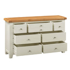 Cambridge Classic Cream Painted Oak 3 Over 4 Chest Of Drawers