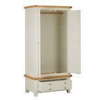 Cambridge Classic Cream Painted Oak Double Wardrobe