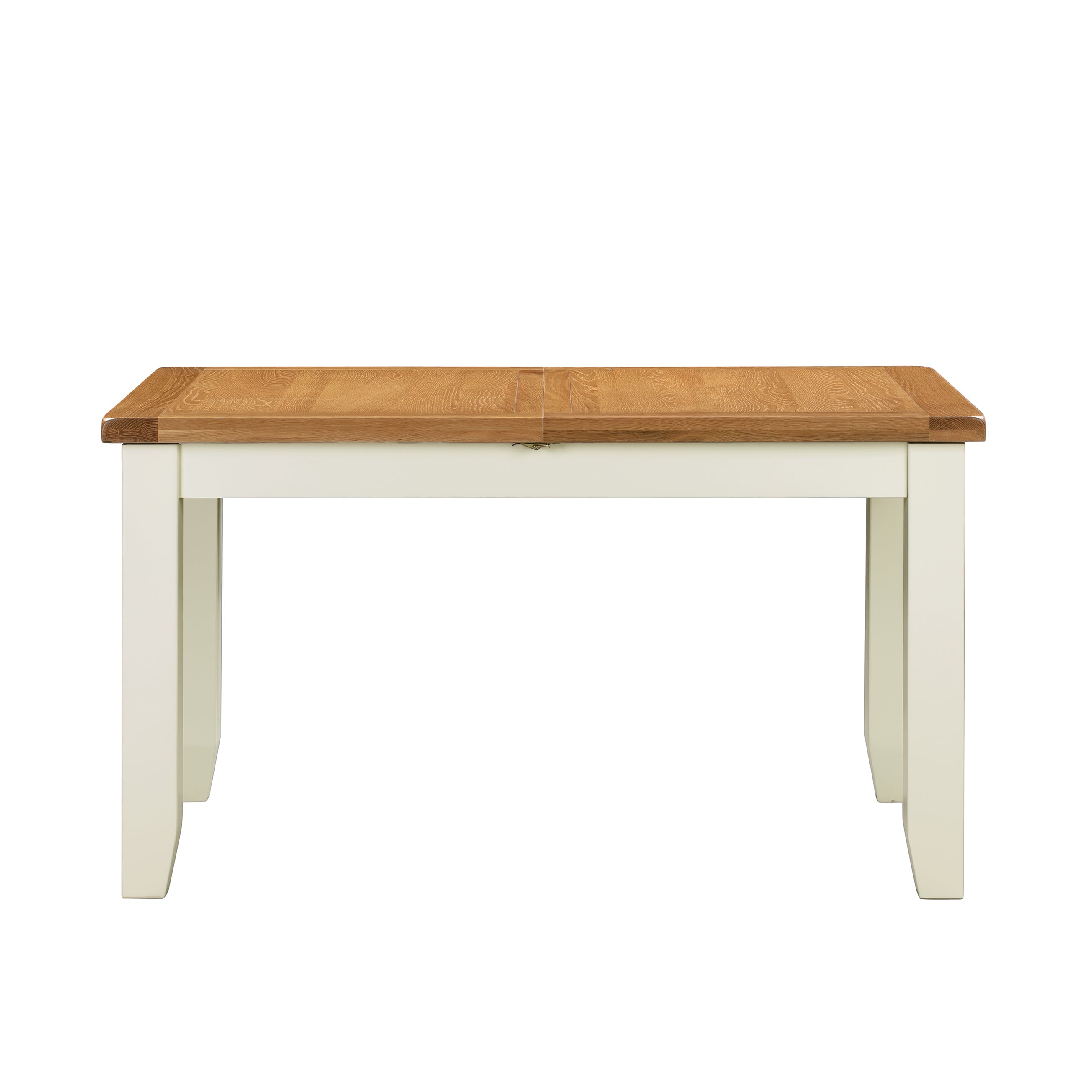 Cambridge Classic Cream Painted Oak Medium Extending Dining Table (1.4 m-1.8 m)
