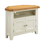 Cambridge Classic Cream Painted Oak Corner TV Unit