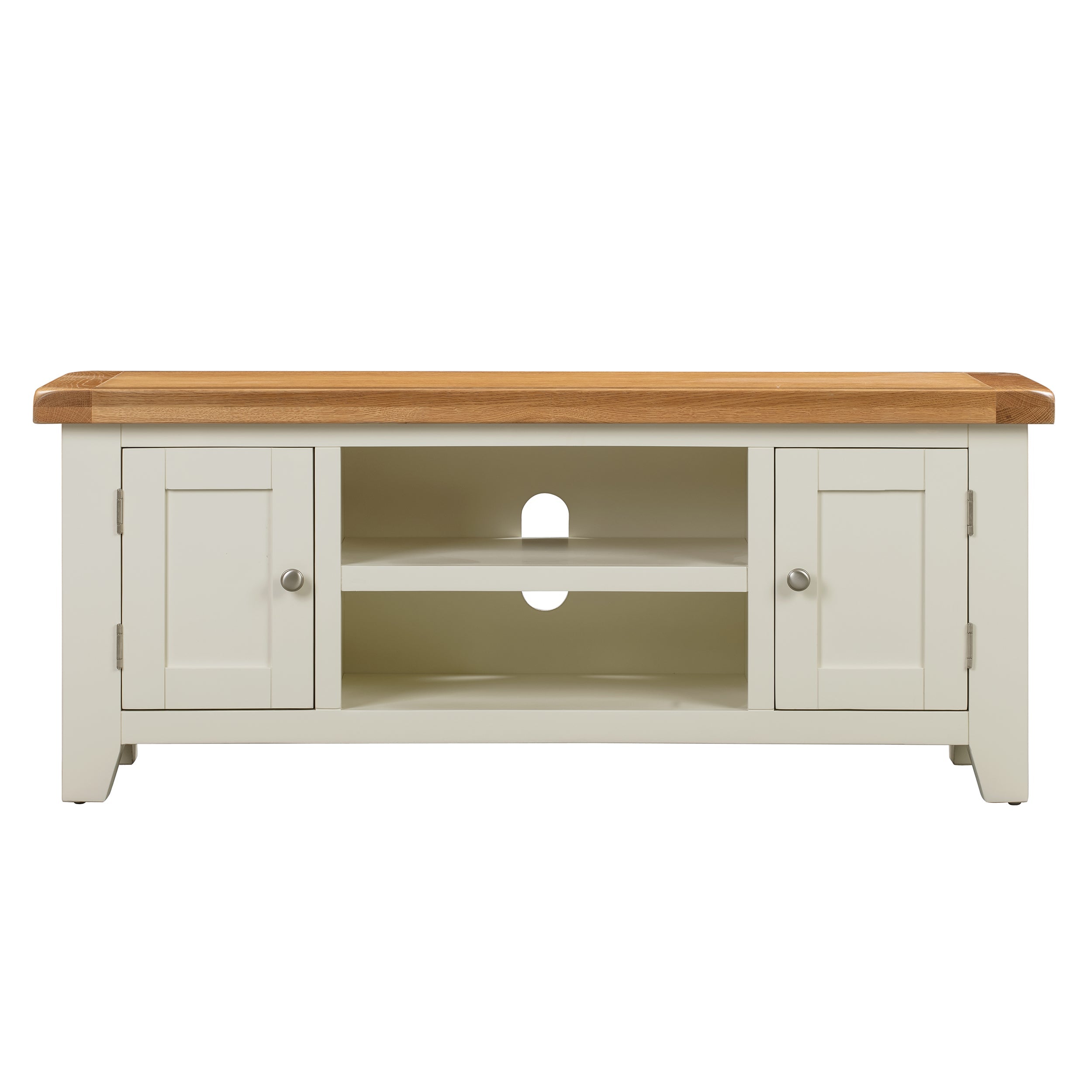 Cambridge Classic Cream Painted Oak Large TV Unit