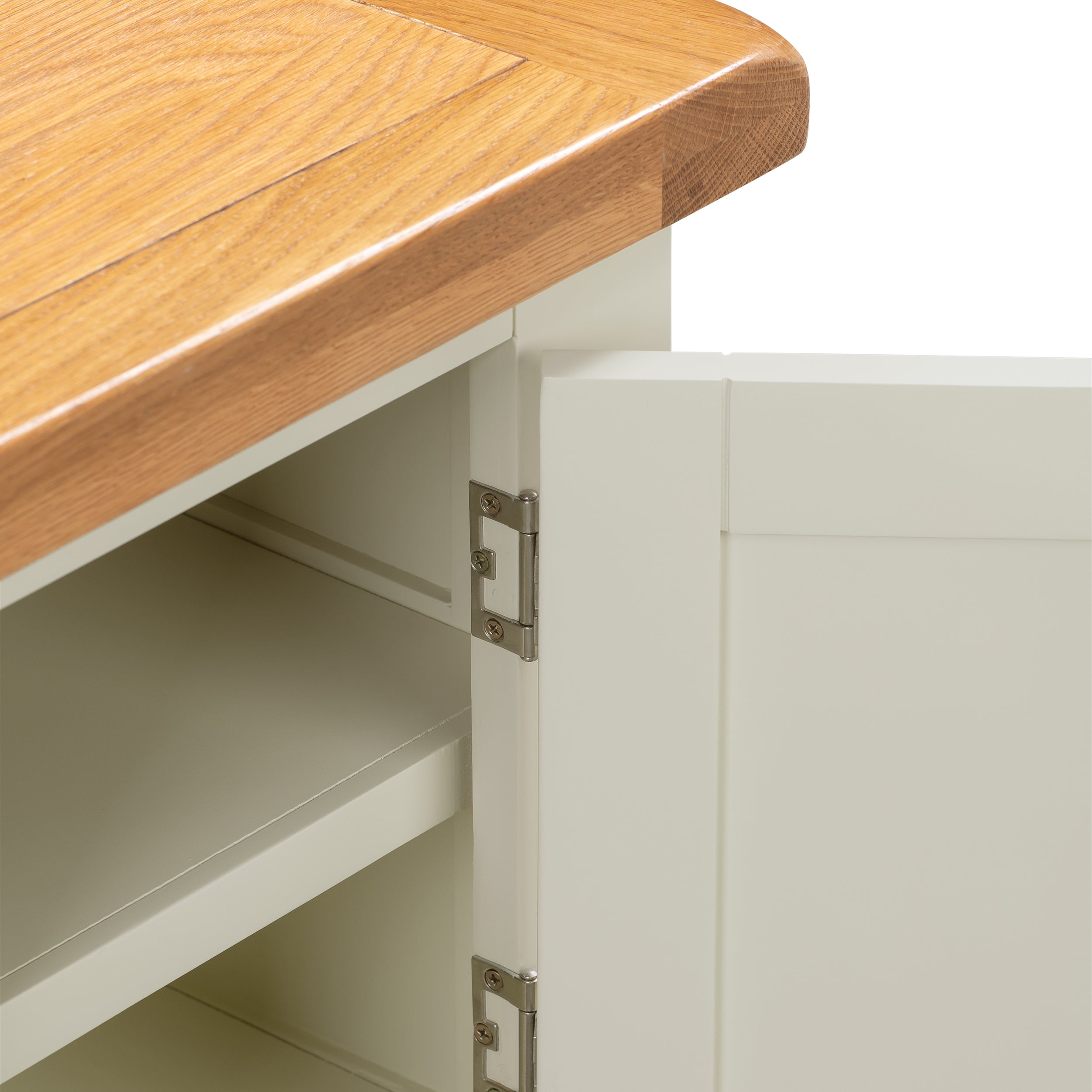 Cambridge Classic Cream Painted Oak Large TV Unit