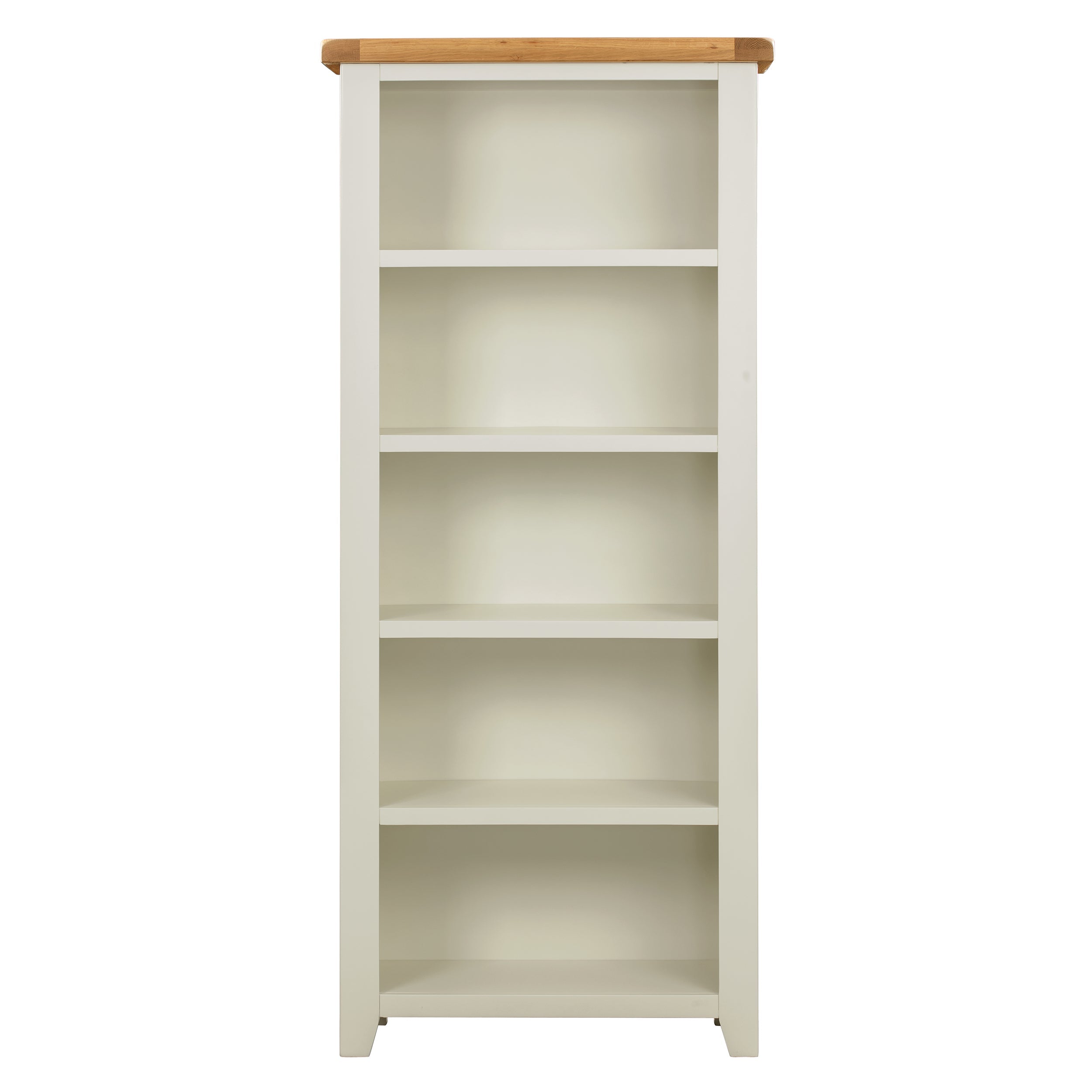 Cambridge Classic Cream Painted Oak Large Bookcase (1.8 m)