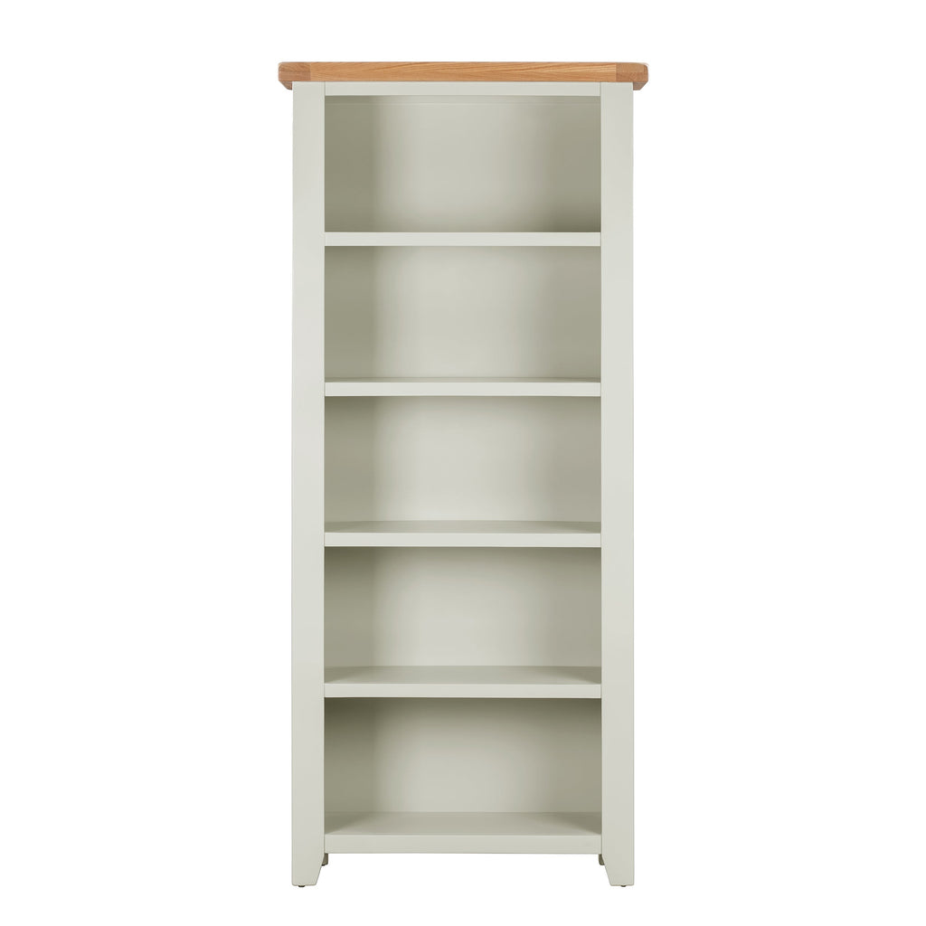 Cambridge Grey Painted Oak Large Bookcase (1.8 m)