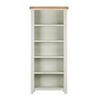 Cambridge Grey Painted Oak Large Bookcase (1.8 m)