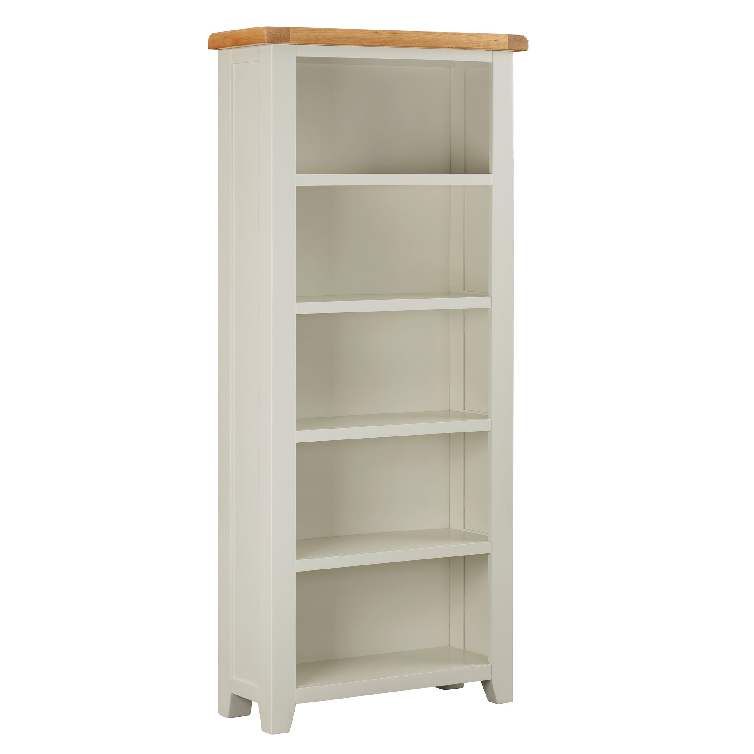 Cambridge Classic Cream Painted Oak Large Bookcase (1.8 m)