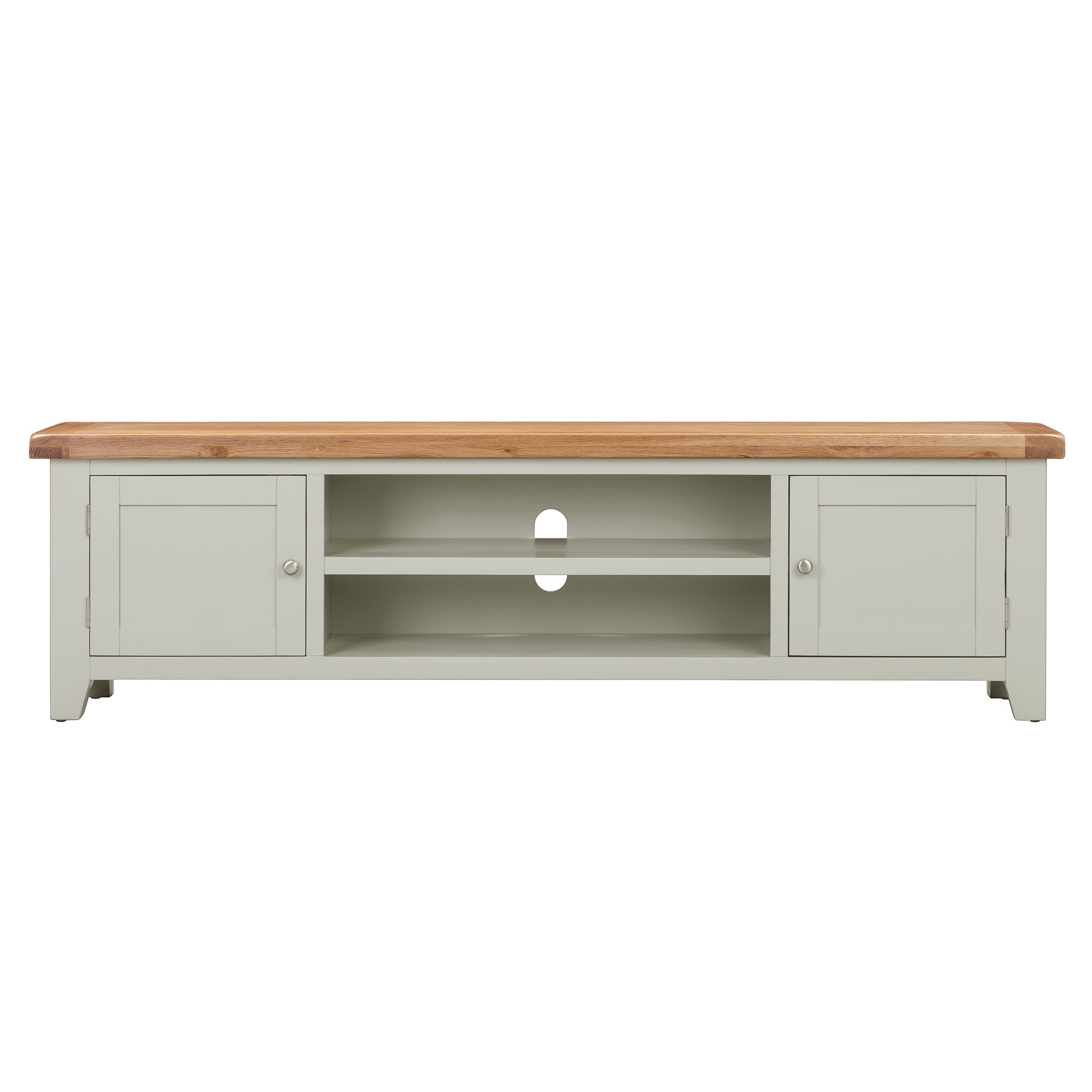 Cambridge Grey Painted Oak Extra Large TV Unit