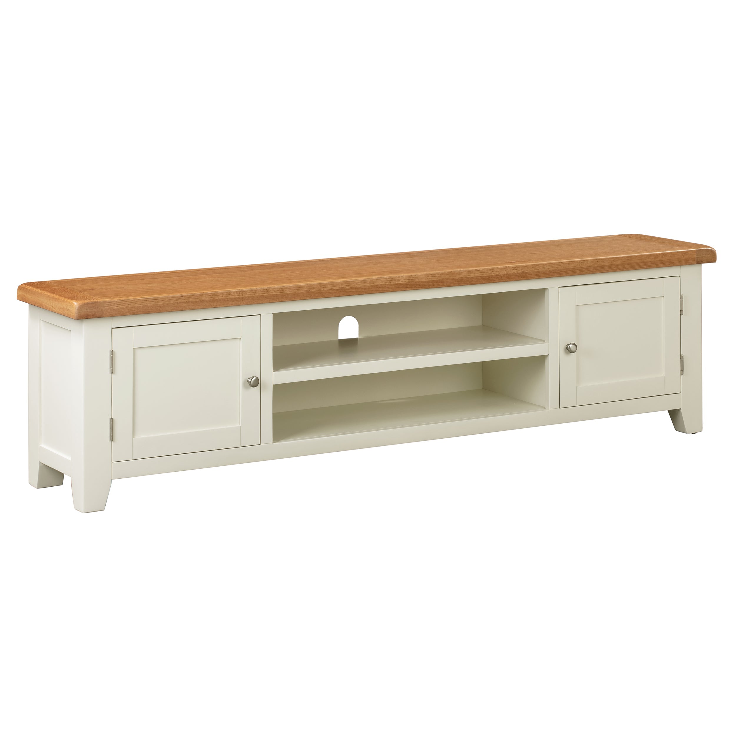 Cambridge Classic Cream Painted Oak Extra Large TV Unit