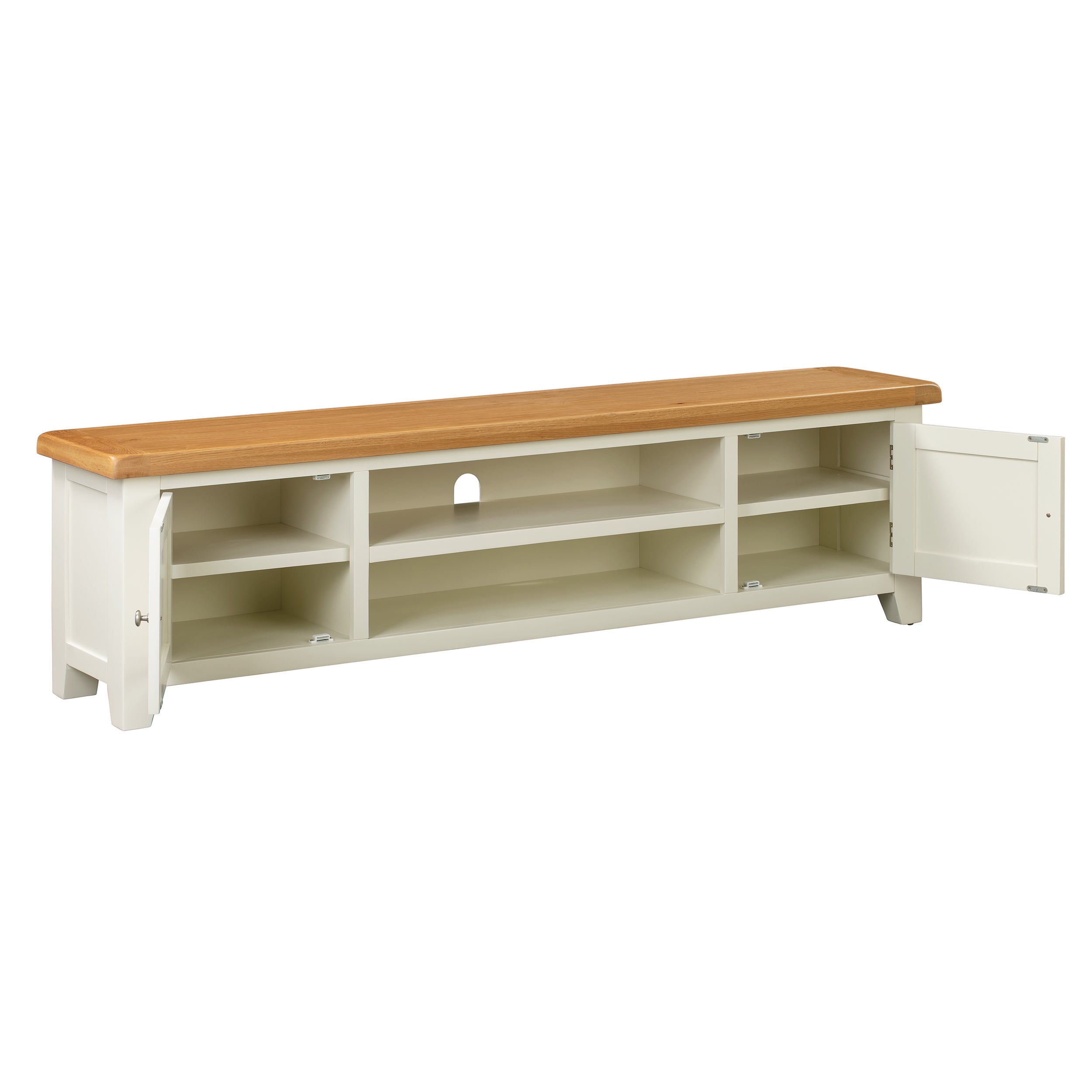 Cambridge Classic Cream Painted Oak Extra Large TV Unit