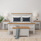 Cambridge Grey Painted Oak Blanket Box