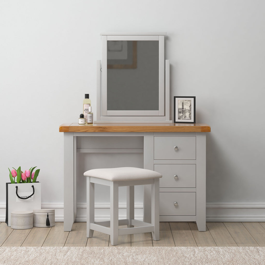 Cambridge Grey Painted Oak Stool