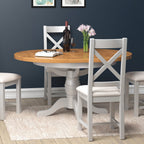 Cambridge Grey Painted Oak Dining Chair