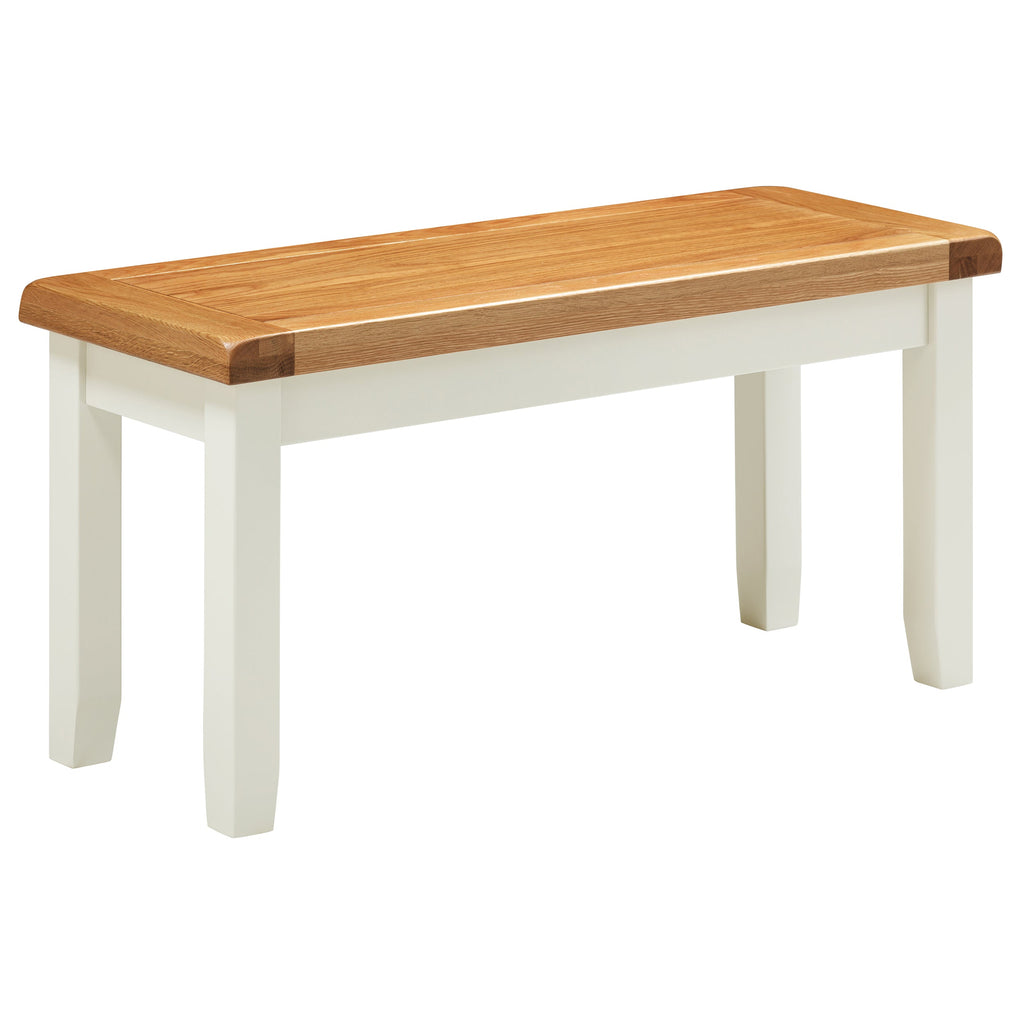 Cambridge Classic Cream Painted Oak Small Bench