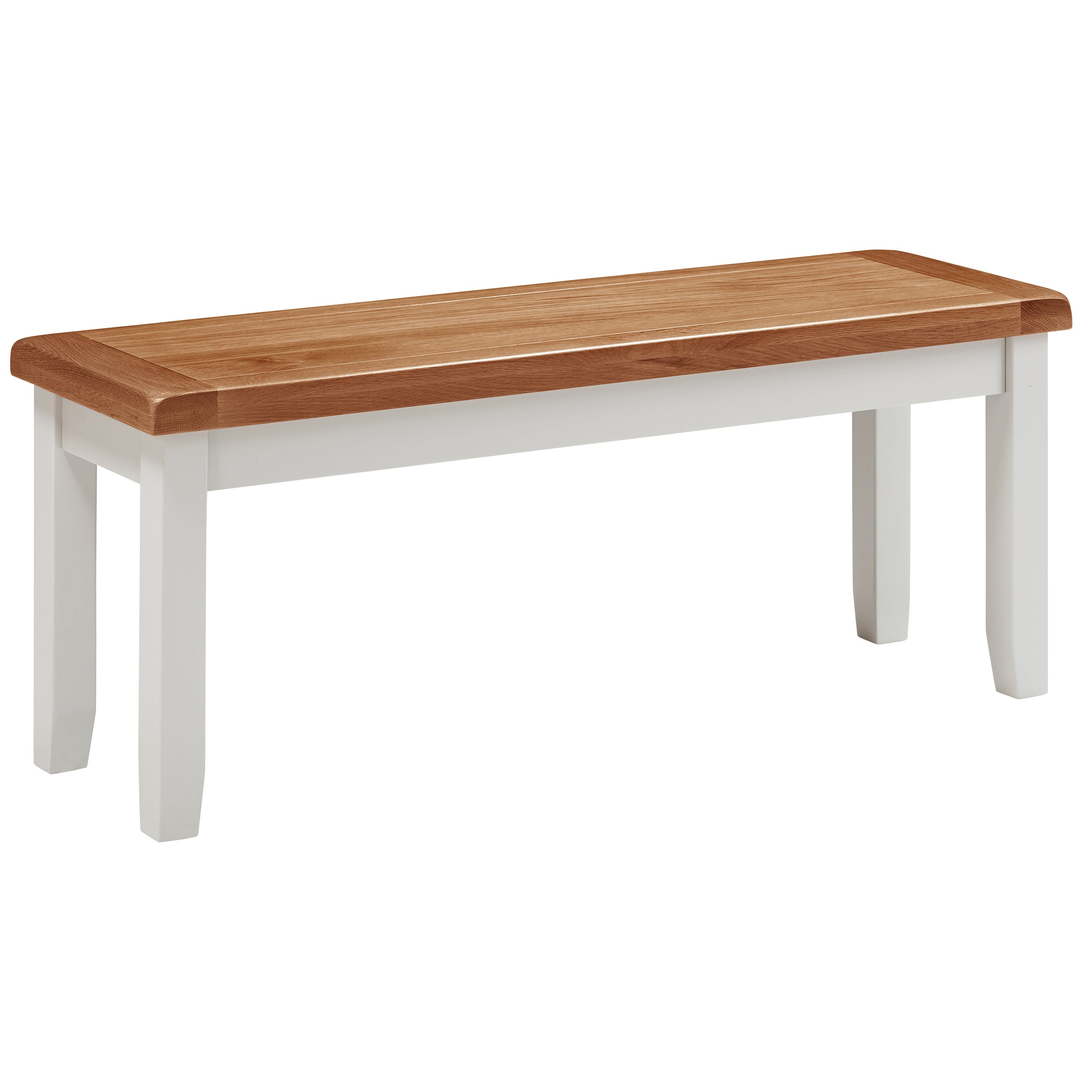 Cambridge Grey Painted Oak Medium Bench