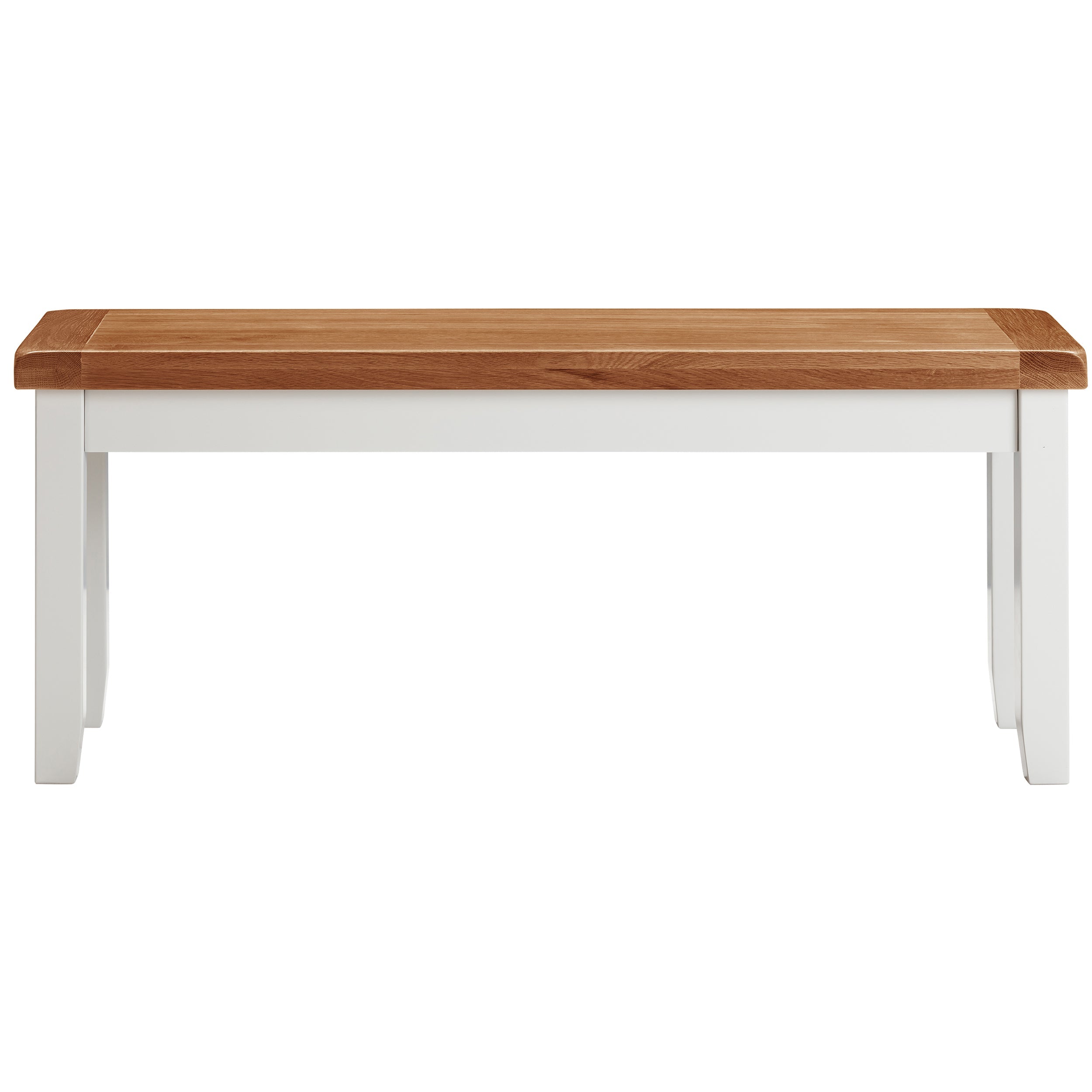 Cambridge Grey Painted Oak Medium Bench