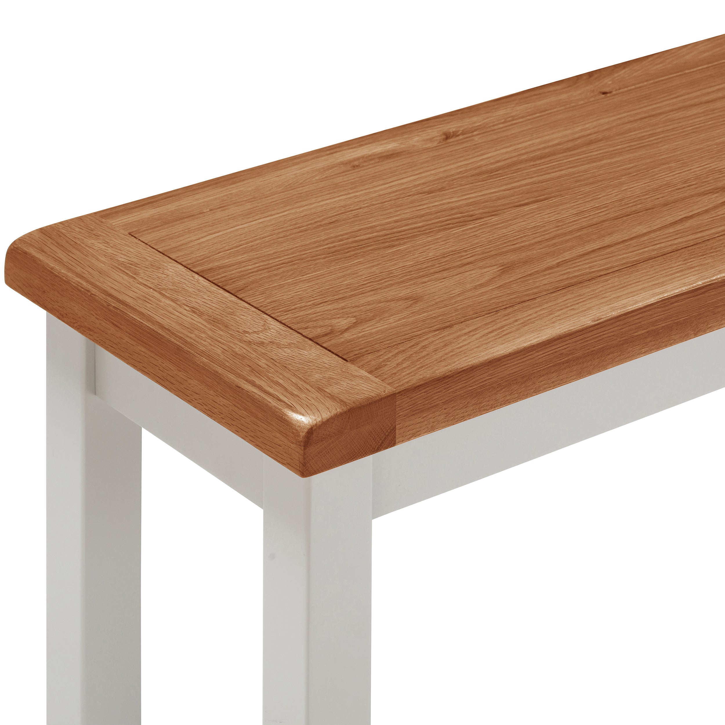 Cambridge Grey Painted Oak Large Bench