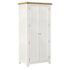 Cambridge Classic Cream Painted Oak Full Hanging Wardrobe
