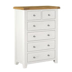 Cambridge Classic Cream Painted Oak 2 Over 4 Chest Of Drawers