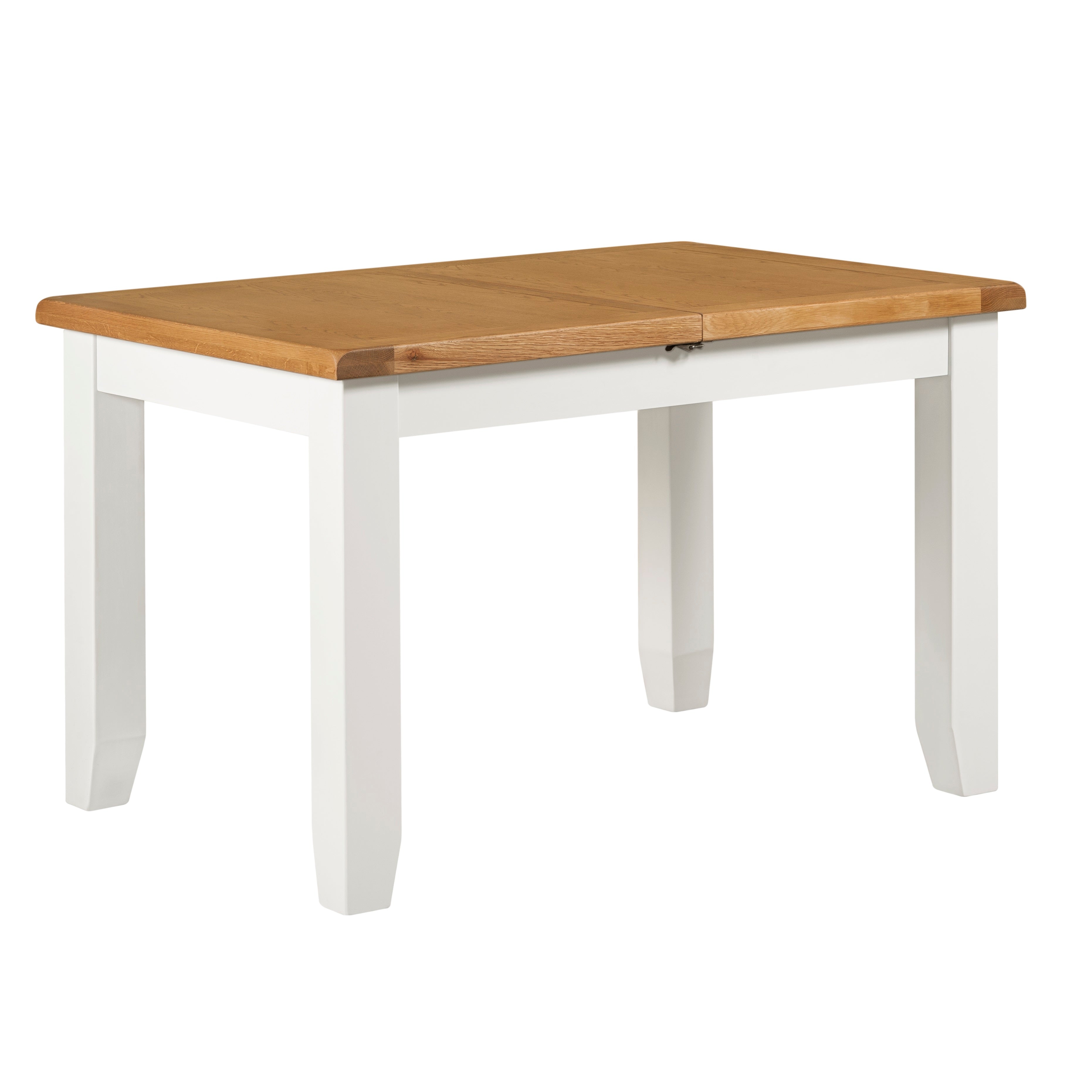 Cambridge Classic Cream Painted Oak Large Extending Dining Table (1.8 m-2.3 m)