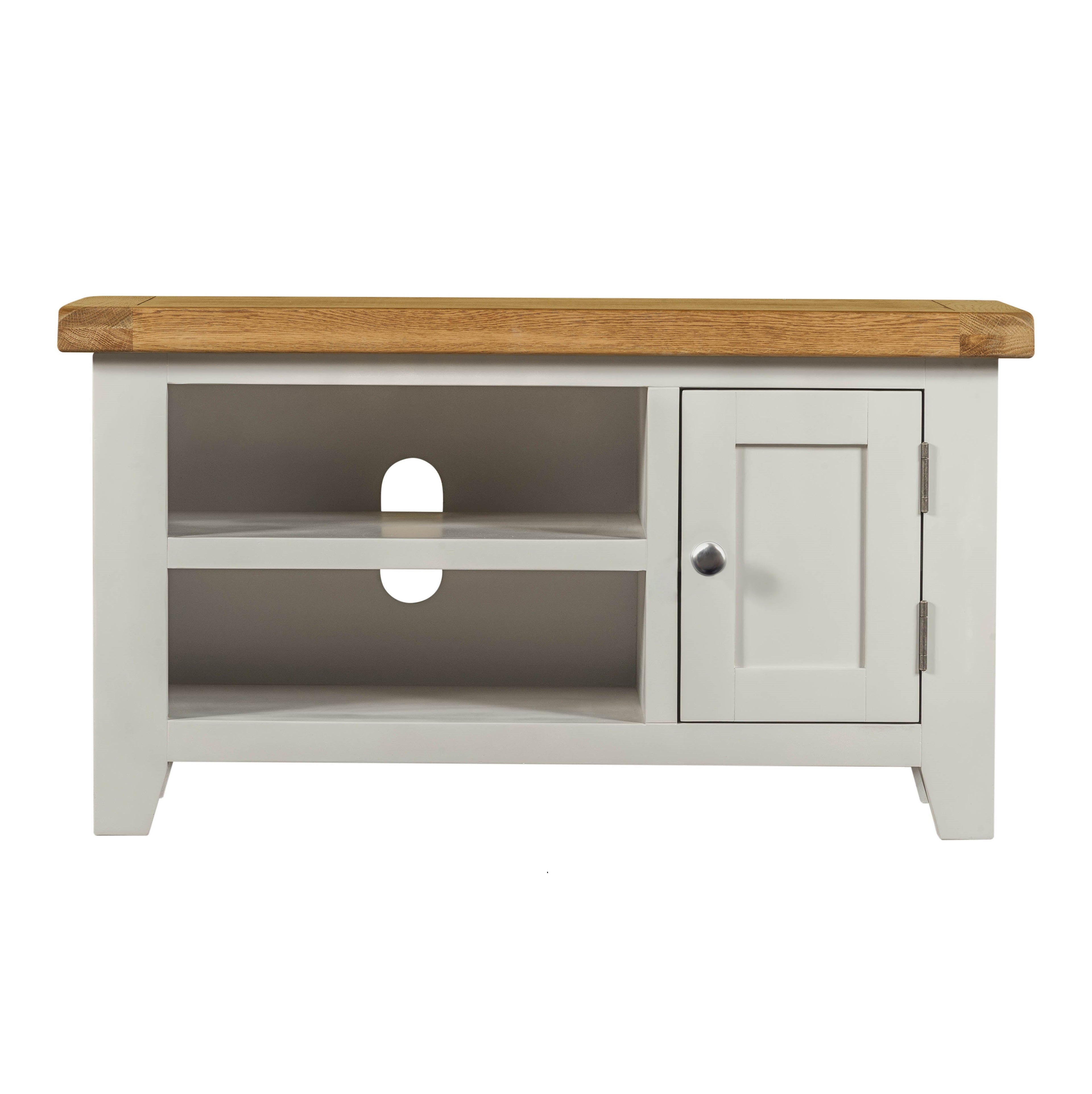 Cambridge Grey Painted Oak Small TV Unit