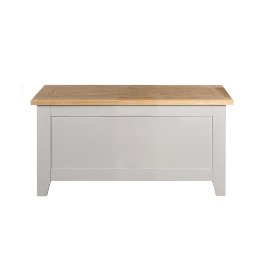 Cambridge Grey Painted Oak Blanket Box